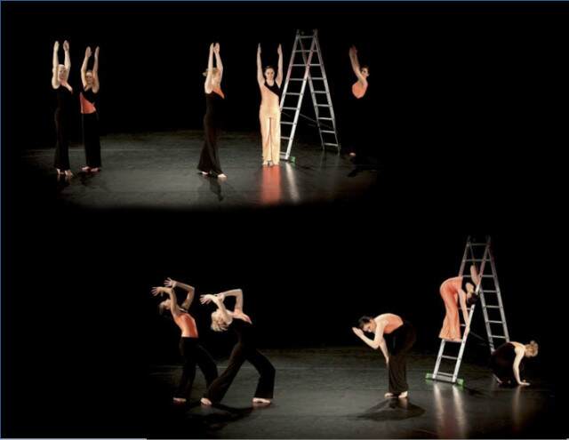 Picture 5. Photos from the author’s choreography on Dobrowolsky’s Krabogapa