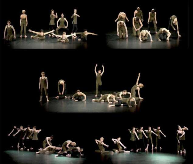 Picture 7. Photos from the author’s choreography on Dinosaur Bones by Tim Kaiser