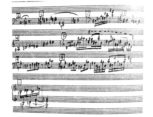 Figure 2.1. Autograph sketch analysis of thematic ideas created by Carter