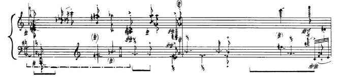 Example 8. John Cage, “Music of Changes”