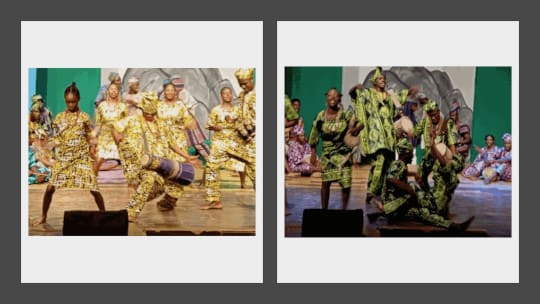 Bata celebrating his victory.